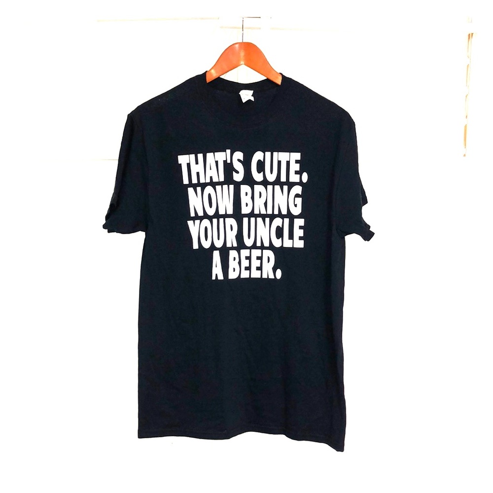 Men’s ‘Bring Your Uncle a Beer’ Short Sleeve Tee